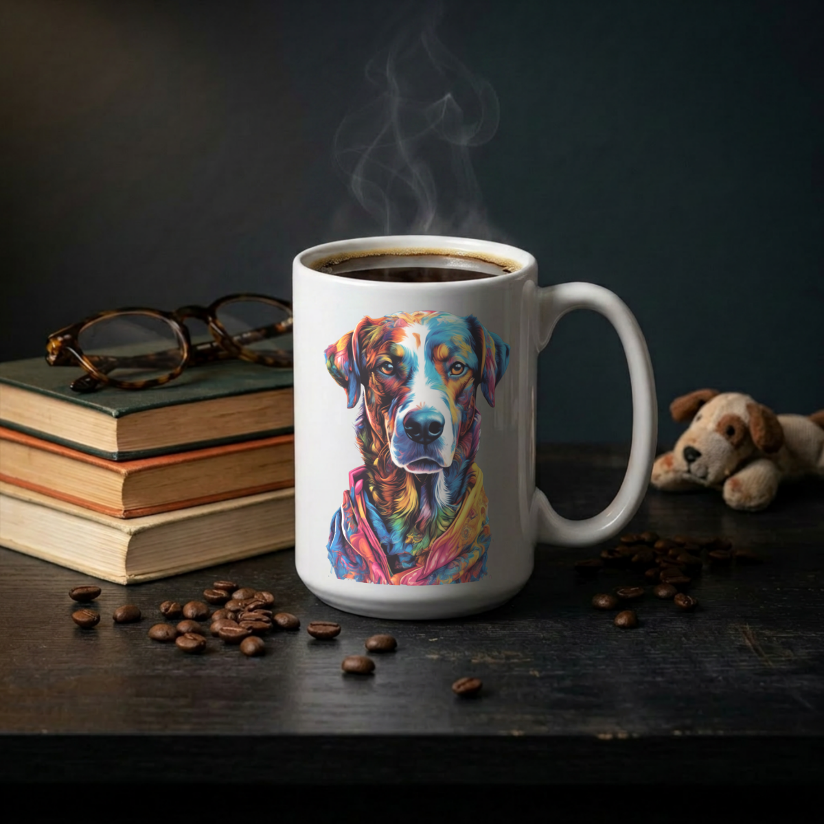 Nova Dog Portrait — Mug / OrnamentSet