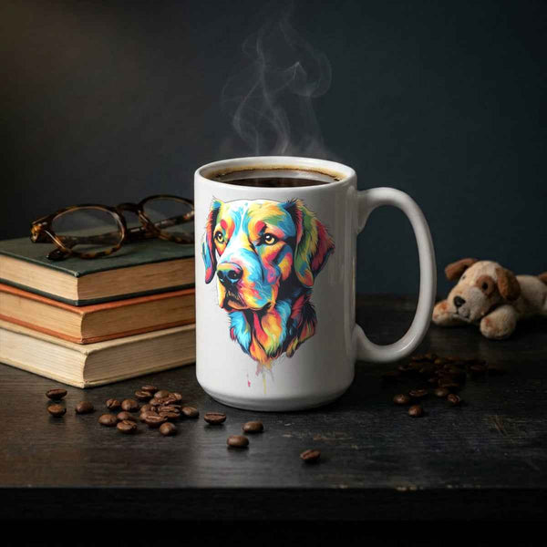 Rudy Dog Portrait — Mug / Ornament