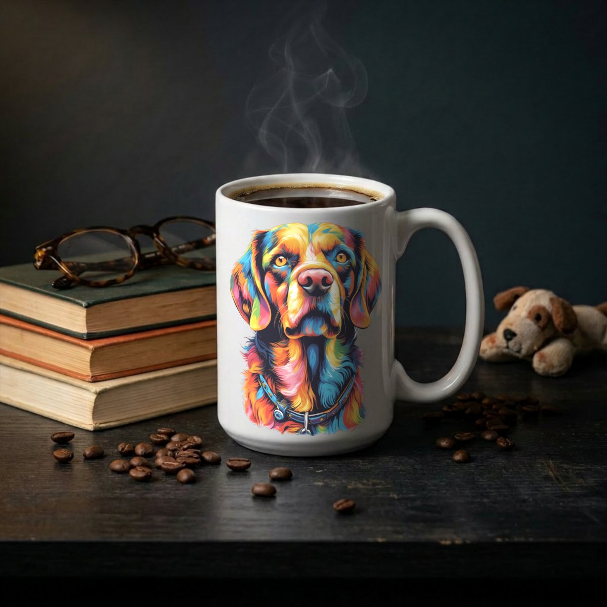 Storm Dog Portrait — Mug / Ornament