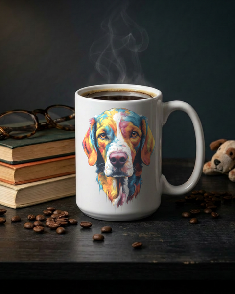 Ember — Dog Portrait Collection | Mug & Ornament Set