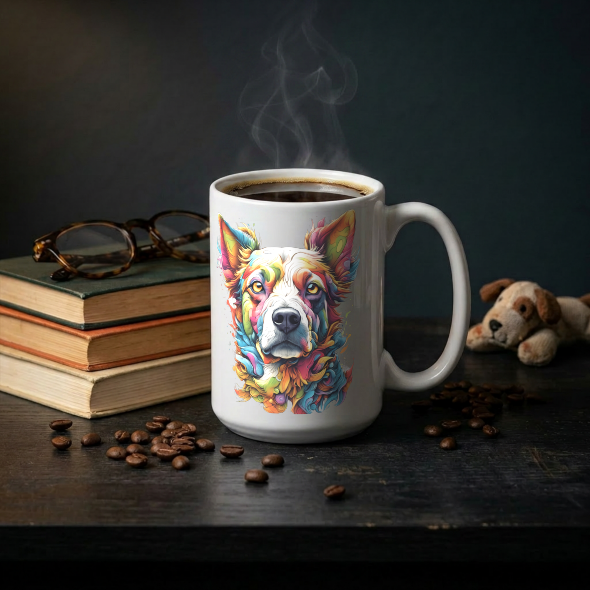 Cleo — Dog Portrait Collection | Mug & Ornament Set