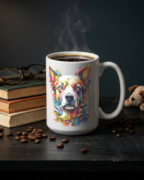 Cleo — Dog Portrait Collection | Mug & Ornament Set