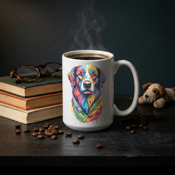 Hazel Dog Portrait — Mug / Ornament