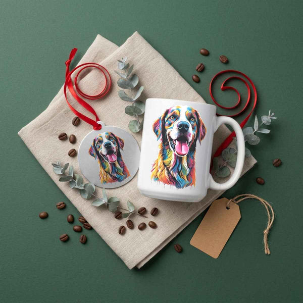 Stix — Dog Portrait Collection | Mug & Ornament Set