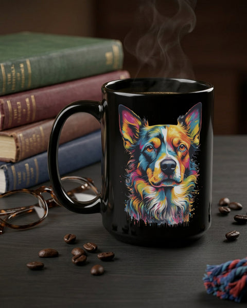 Indigo — Dog Portrait Collection | Mug & Ornament Set