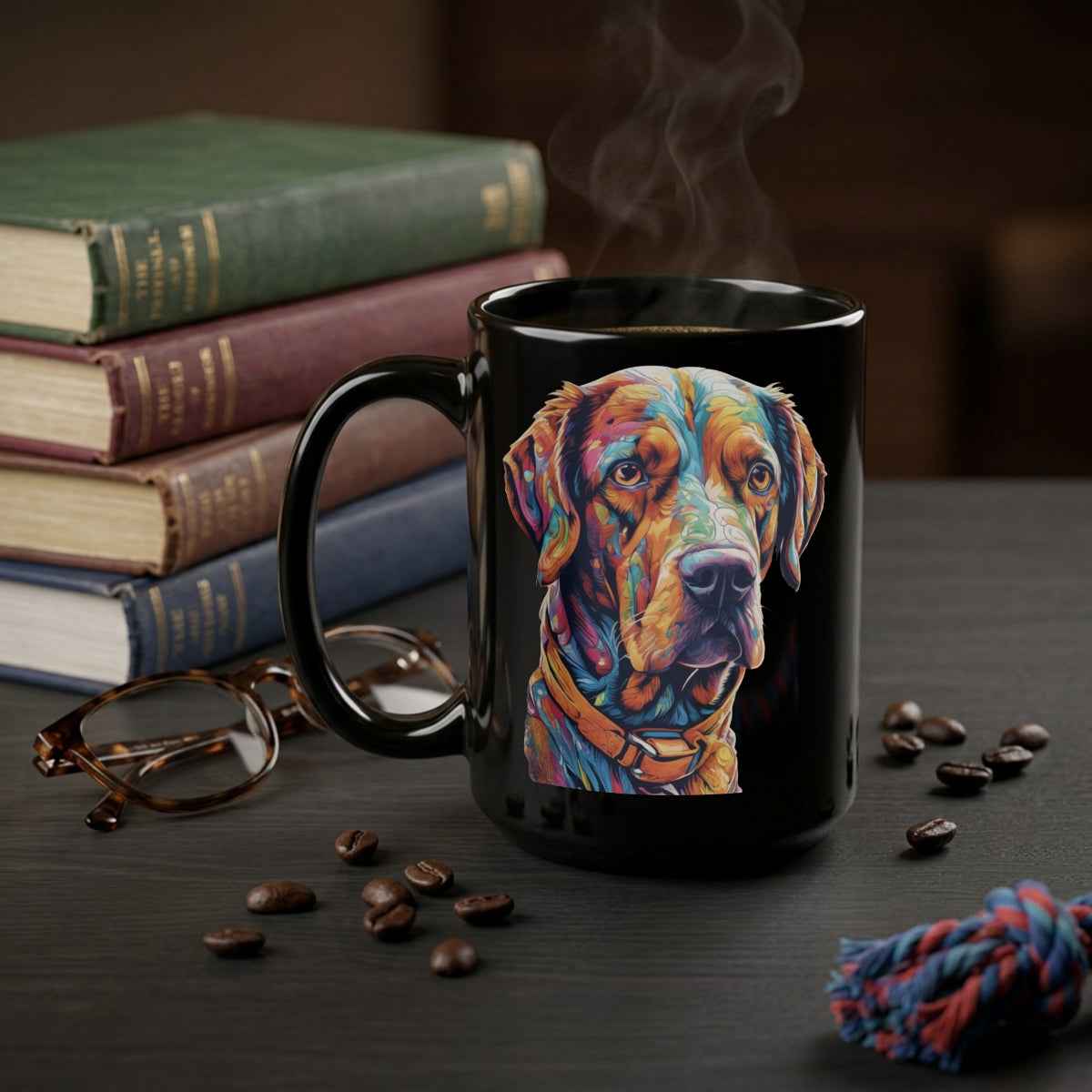Pretzel Dog Portrait — Mug / Ornament