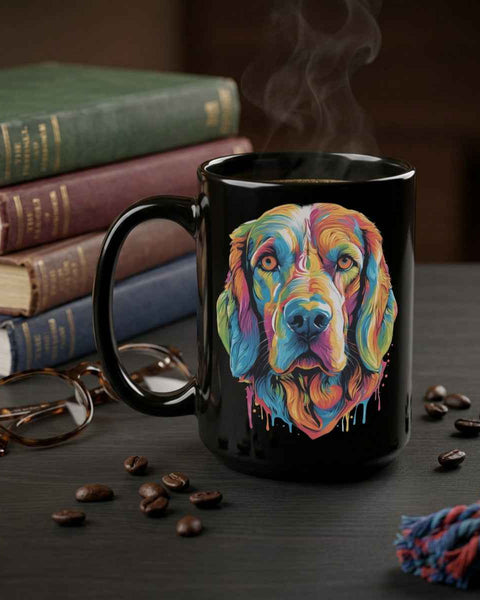 Patches Dog Portrait — Mug / Ornament