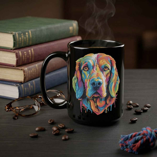Patches Dog Portrait — Mug / Ornament