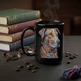 Banjo Dog Portrait — Mug / Ornament