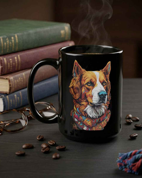 Rascal Dog Portrait — Mug / Ornament