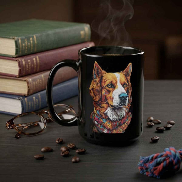 Rascal Dog Portrait — Mug / Ornament