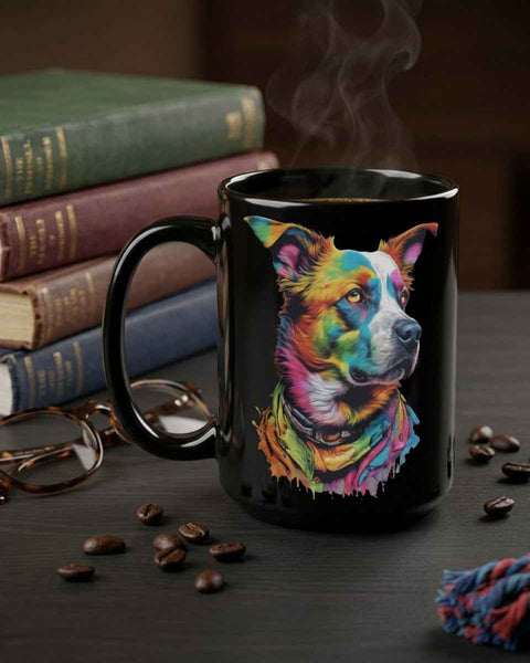 Mochi Dog Portrait — Mug / Ornament