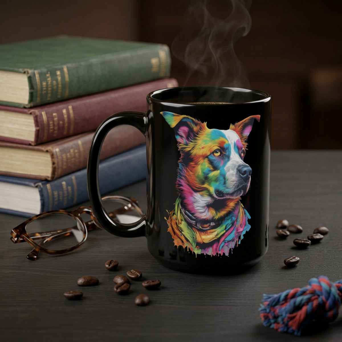 Mochi Dog Portrait — Mug / Ornament
