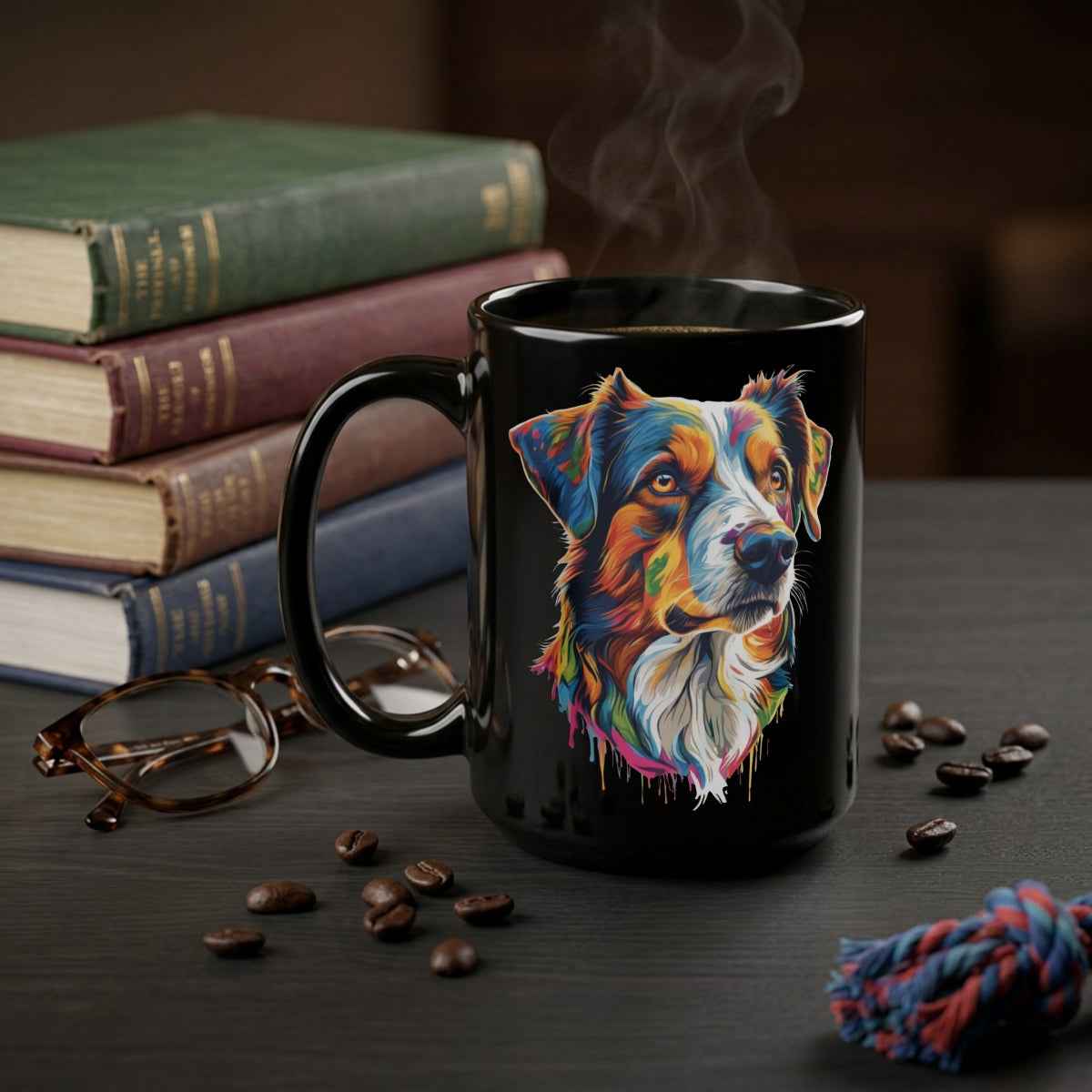 Biscotti Dog Portrait — Mug / Ornament