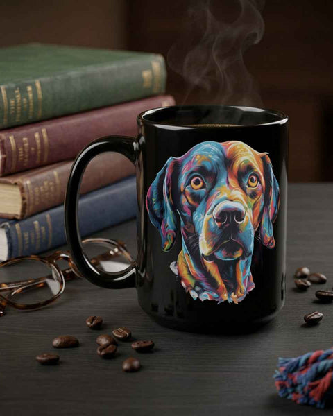 Fern Dog Portrait — Mug / Ornament