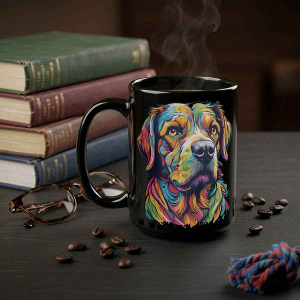 Nora Dog Portrait — Mug / Ornament
