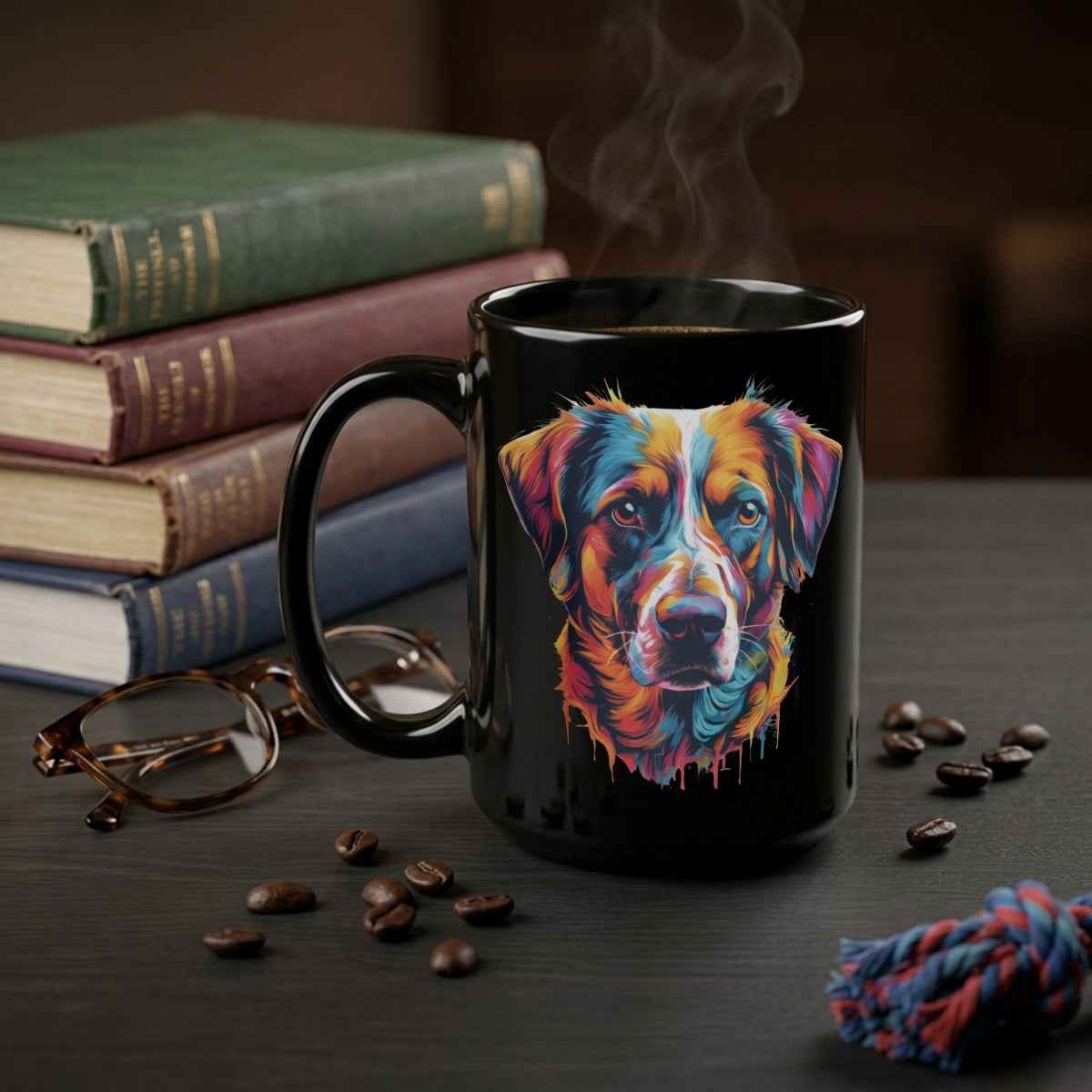 Chester Dog Portrait — Mug / Ornament