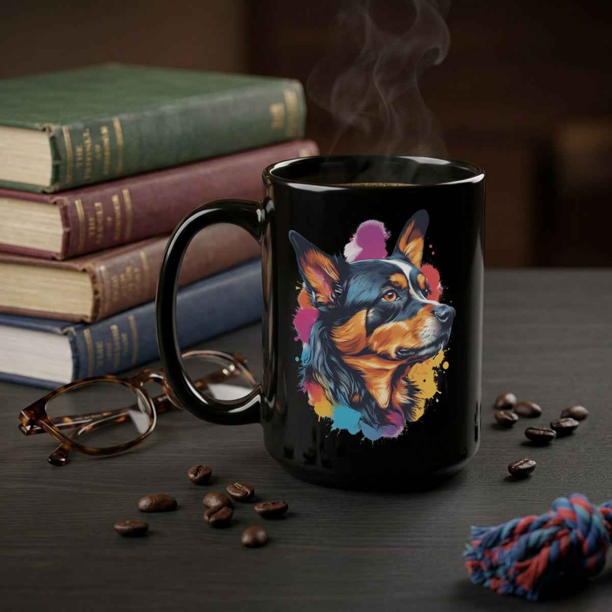 Gus Dog Portrait — Mug / Ornament