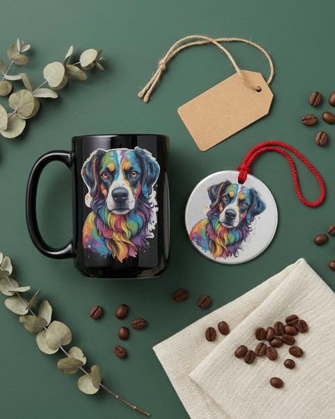 Ranger — Dog Portrait Collection | Mug & Ornament Set