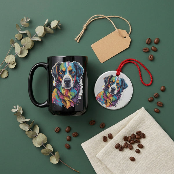Ranger — Dog Portrait Collection | Mug & Ornament Set