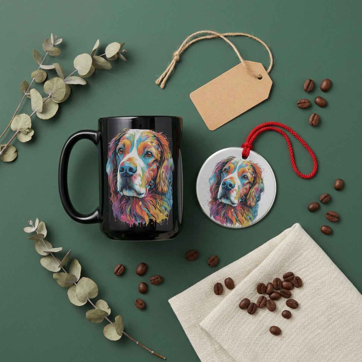 Bongo Dog Portrait — Mug / Ornament