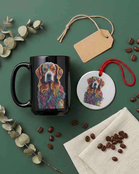 Daisy Dog Portrait — Mug / Ornament