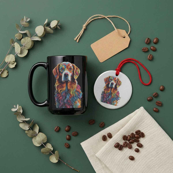 Daisy Dog Portrait — Mug / Ornament