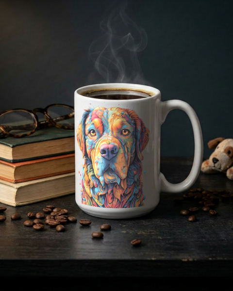Noodle — Dog Portrait Collection | Mug & Ornament Set