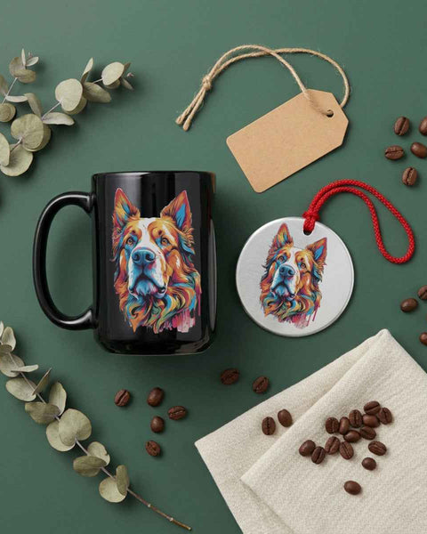 Duke Dog Portrait — Mug / Ornament