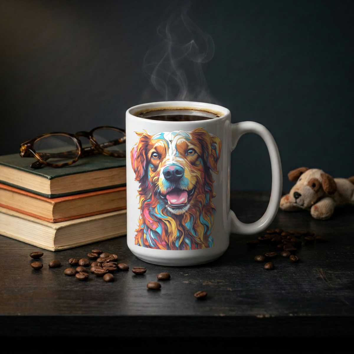 Otis Dog Portrait — Mug / Ornament
