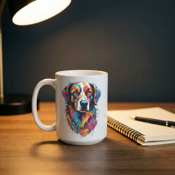 Maggie Dog Portrait — Mug / Ornament