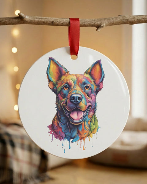 Blaze — Dog Portrait Collection | Mug & Ornament Set