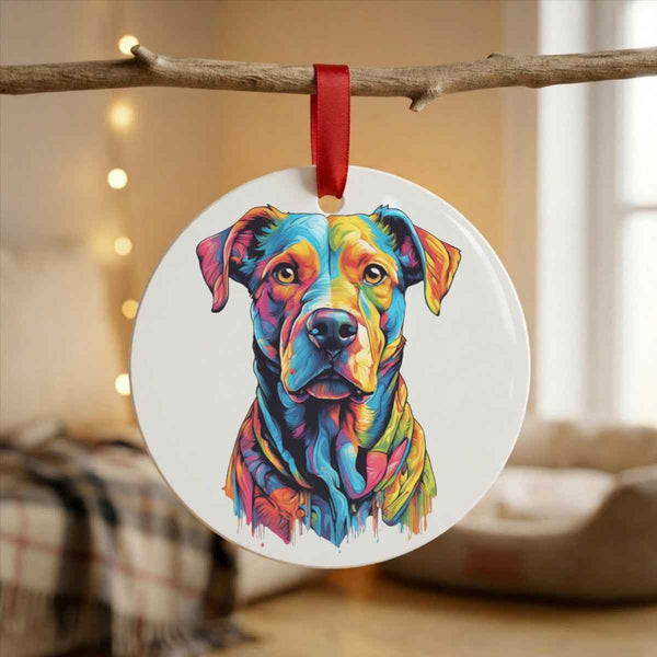 Sage Dog Portrait — Mug / Ornamentt