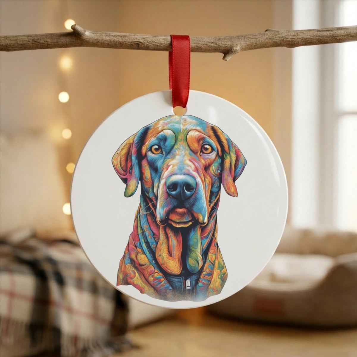 Archer Dog Portrait — Mug / Ornament