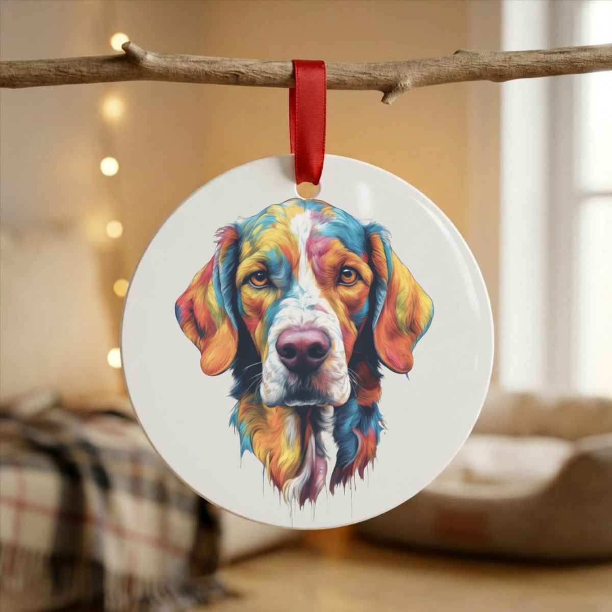 Ember Dog Portrait — Mug / Ornament