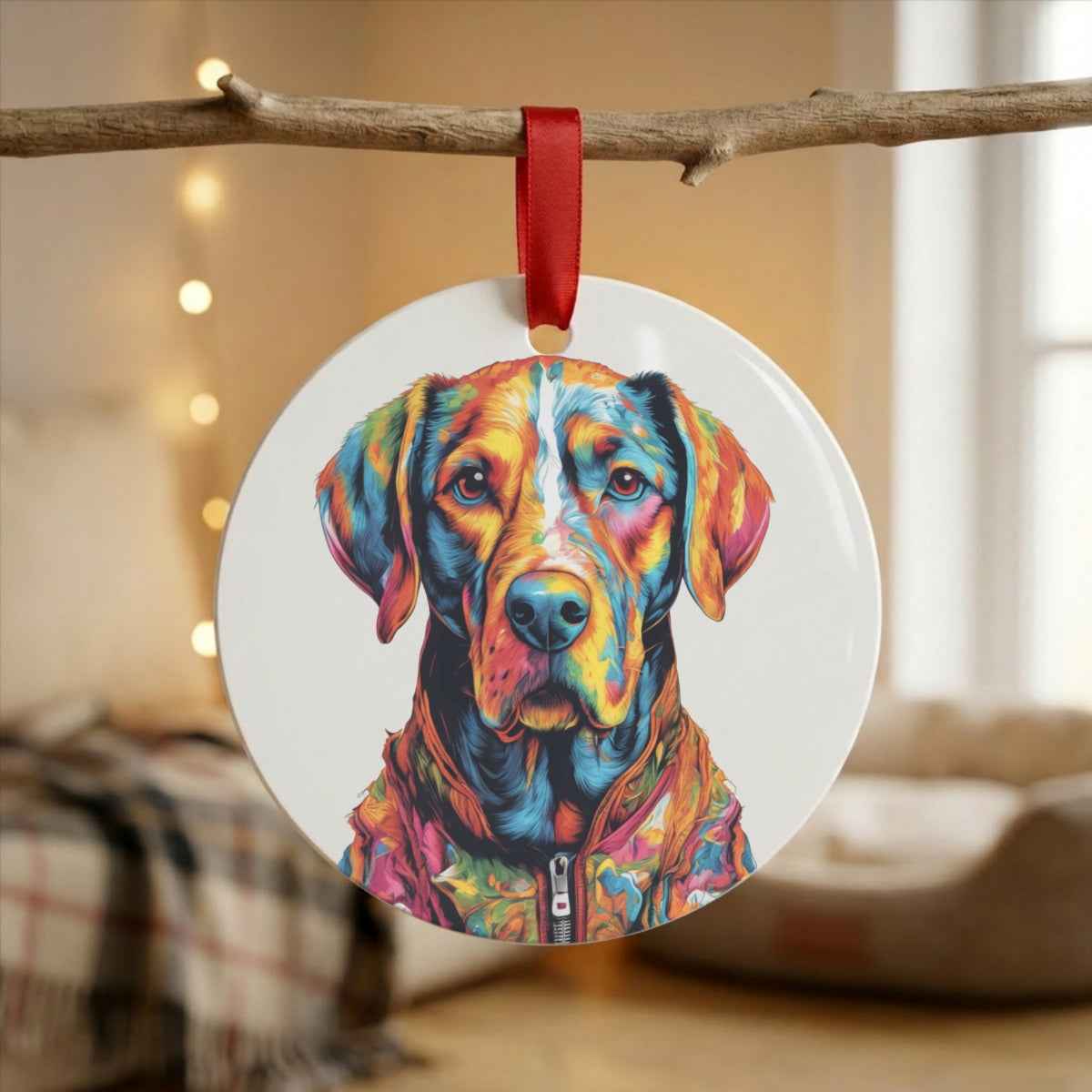 Remy Dog Portrait — Mug / Ornament
