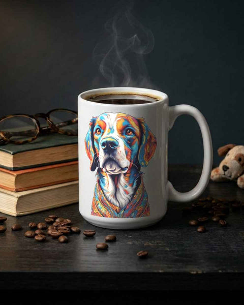 Ivy Dog Portrait — Mug / Ornament