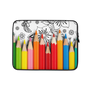 Color Page and Pencils Laptop Sleeve