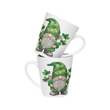 Lucky Gnome Latte Mug Left & Right sides