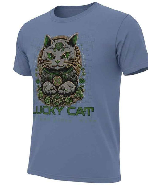 She Who Dares Wins Lucky Cat Graphic Tee