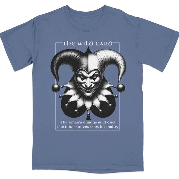 Wild Card Joker Graphic Tee Midnight
