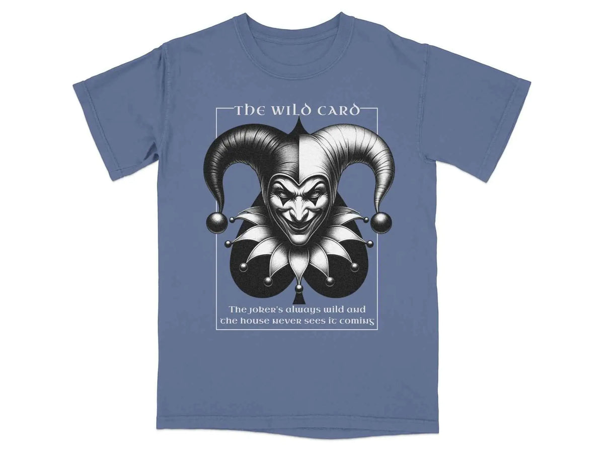 Wild Card Joker Graphic Tee Midnight