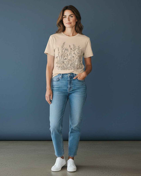 Wildflower Botanical Graphic Tee