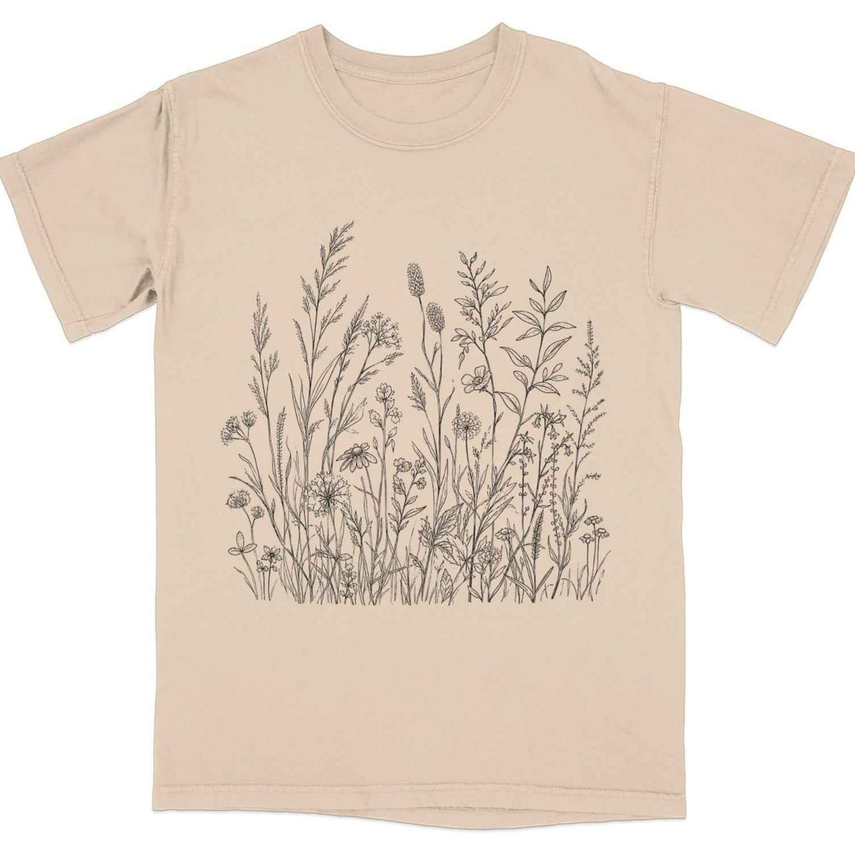 Wildflower Botanical Graphic Tee