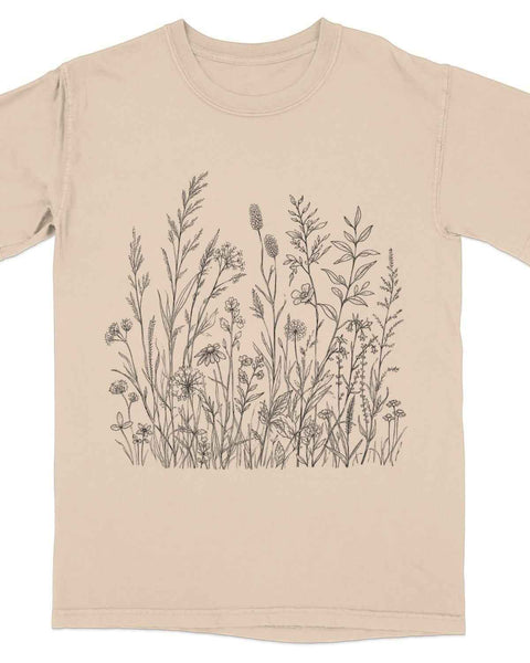 Wildflower Botanical Graphic Tee
