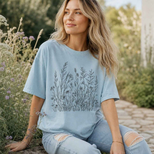 Wildflower Botanical Graphic Tee