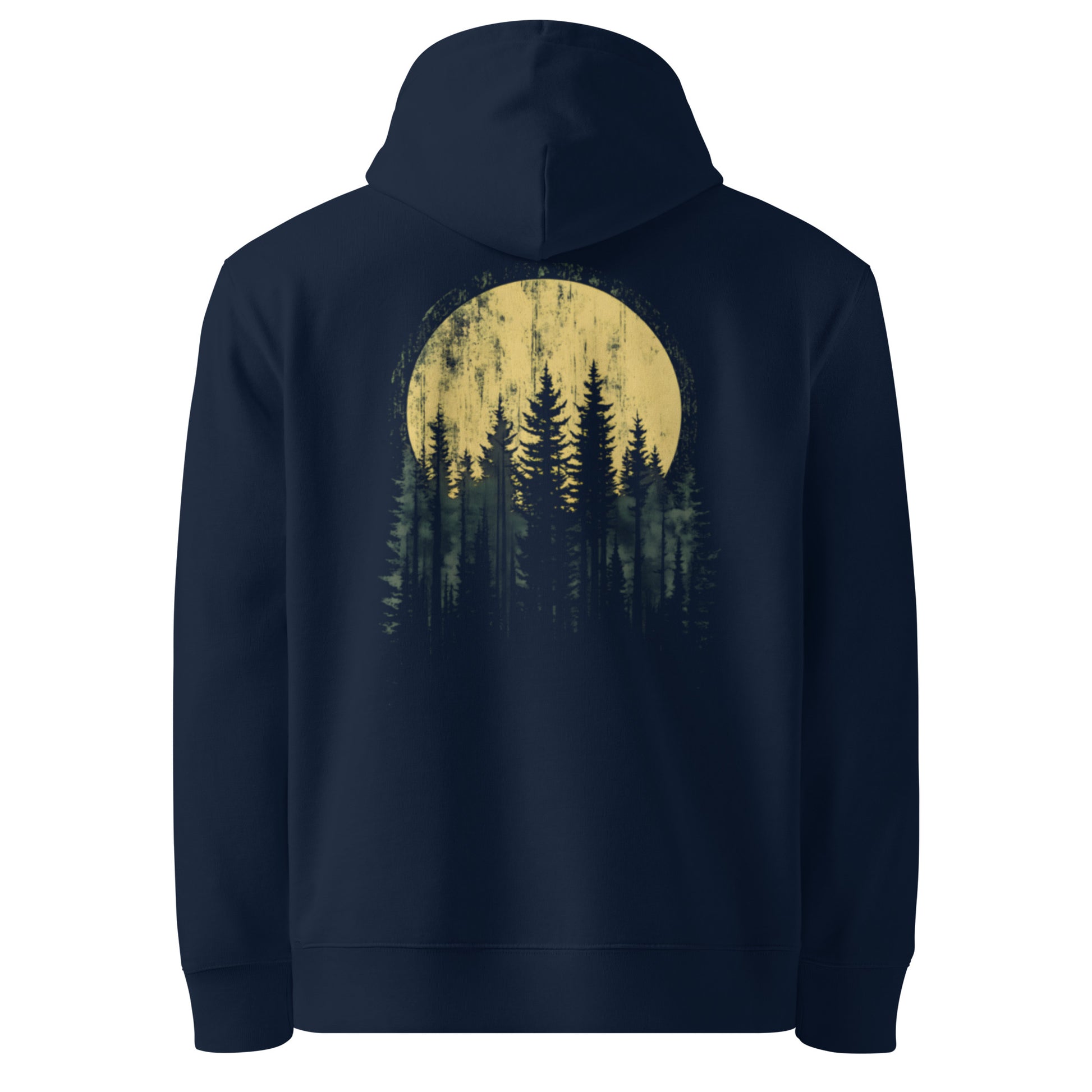 Night Forest Hoodie in French Navy - My Lucky Tee