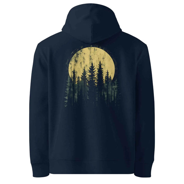 Night Forest Organic Hoodie S