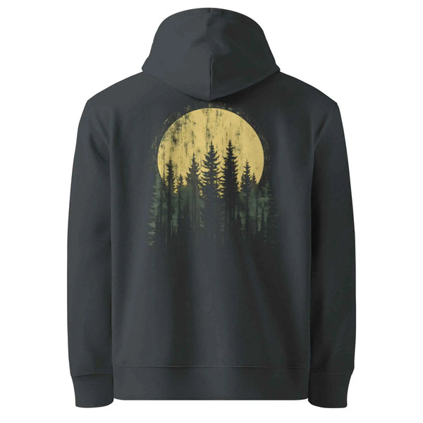 Night Forest Organic Hoodie S