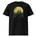 Night Forest Organic Graphic Tee S